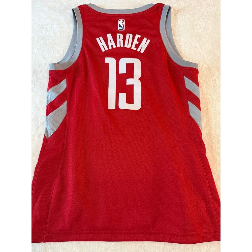 Nike‎ Houston Rockets James Harden #13 Swingman Jersey Red Size 40